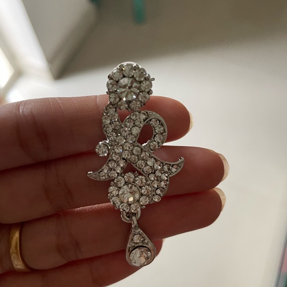 Artificial diamond full set with maang tika and earrings free size - Picture 4 of 5